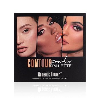 Contour Powder Palette Romantic Flower 16 Colors